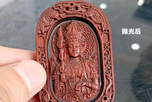 木頭拋光新工藝，鏡面噴砂機(jī)用于紫檀拋光！