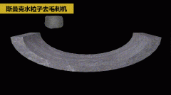 斯曼克磨粒流全新力作！水粒子去毛刺機！